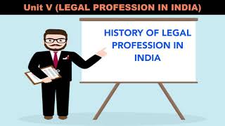 History of Legal Profession in India Legal Studies  Class  XII [upl. by Decamp]