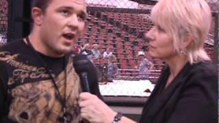 FightZone TV Nancy Evans Interview w Charley Blanchard [upl. by Priscella321]