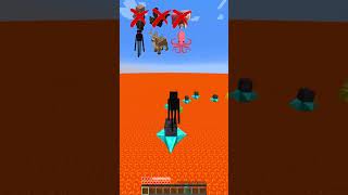 Lava Parkour vs Mobs v2 [upl. by Charlean864]