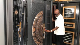 Cheaper Price Of Foreign Luxury Doors Israeli Doors America Doors China Panel amp Nigeria Doors [upl. by Oderfliw]