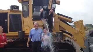 ALS IceBucketChallenge  Tigercat Style [upl. by Wallford]