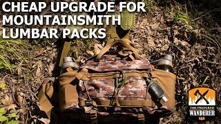 Cheap Upgrade for Mountainsmith Lumbar Packs [upl. by Edasalof]