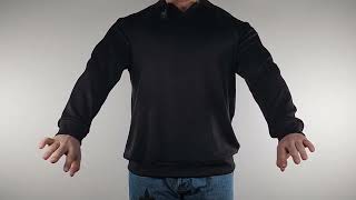 Classic Style Modern Comfort Mens Long Sleeve VNeck Polo Shirt Review [upl. by Ykcim442]