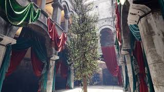 Sponza Scene Rendered in Unreal Engine 5 with Lumen  4K  60 FPS [upl. by Neila]