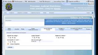 Cadastro de processos petição inicial no PjeJT  tutorial [upl. by Seward739]