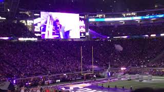 Minnesota Vikings skol chant  intros vs Saints  SNF [upl. by Deer]