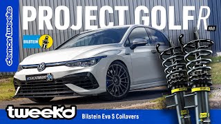 Coilovers on Our MK8 Golf R  NEW Bilstein Evo S TEST  Tweekd Episode 5  Demon Tweeks [upl. by Aissac520]