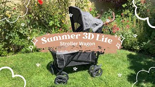 Summer 3D Lite Stroller Wagon Review [upl. by Ibbetson]