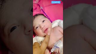 Neonatal Lip Convulsion😱cutebaby newbornbaby viralvideo [upl. by Nipsirc]