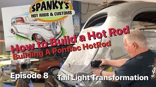 Amazing Hot Rod Build  1936 Pontiac  More Awesome work and cool touches  Tail Lights [upl. by Woodson495]