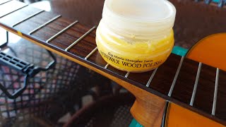 Beeswax For Guitar Fretboard Para MaRefresh at Ibalik Ang Ganda Nito [upl. by Yslek717]