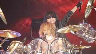 X JAPAN  JADE  RUSTY NAIL  紅 LIVE 2015627 LUNATIC FEST [upl. by Sartin]