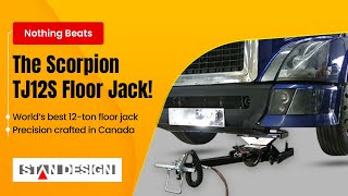 Scorpion TJ12S  Worlds Best 12 Ton Jack  Floor Jack [upl. by Ynnelg]