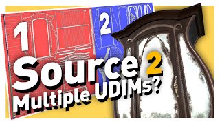 Source 2 Tutorial  Importing Models With Multiple UDIMs [upl. by Tollmann]