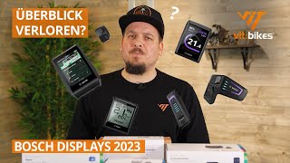 Bosch Display Überblick 2023 🤔📱📡 Alle Displays kurz vorgestellt [upl. by Claribel106]