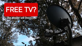 Can you Use an OLD satellite dish For FREE TV the answer will shock you [upl. by Iaras]