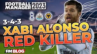 343 Xabi Alonso Red Killer  Tactics Talk  FM23 [upl. by Sylvester]