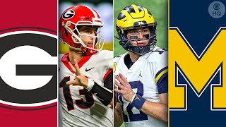 Georgia vs Michigan Preview Expert breaks down the CFP Semifinal matchup  CBS Sports HQ [upl. by Acirema610]