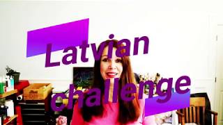 Latvian challenge  4 Words a Day Day 1 [upl. by Ettezel]