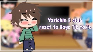 •Yarichin B Club react•🇧🇷\🇺🇲 [upl. by Radack]