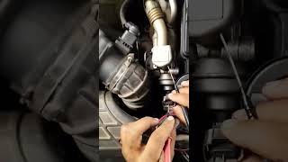 turbocharger boost control position sensor wiring voltage check shots video [upl. by Einhpets]