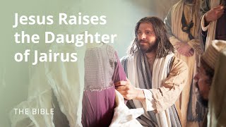 Mark 5  Jesus Raises the Daughter of Jairus  The Bible [upl. by Donielle]