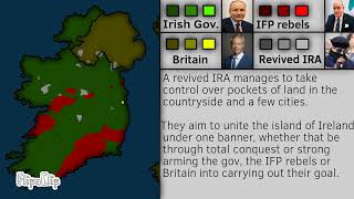 What if Ireland had a civil war  Geopolitical scenario  mapping  geopolitics war mapping [upl. by Ettenrahc]