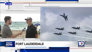 Fort Lauderdale Air and Sea Show returns to Broward County [upl. by Derriey]