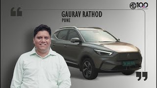 StoriesOfMG  MG ZS EV  Gaurav Rathod [upl. by Notlehs881]