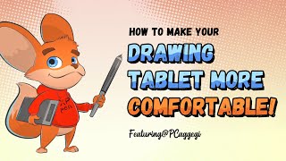 How to make your drawing tablet more comfotable Setting up for blender3D [upl. by Naejamron]