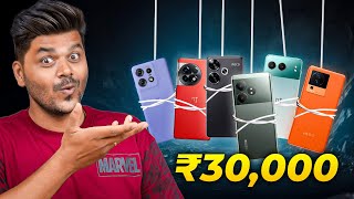 ⚡Top 5 Best Smartphones📱 Under ₹30000 🔥AUGUST 2024 TamilTech [upl. by Notgnilliw]