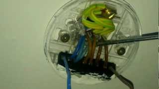 How to fit a ceiling light UK [upl. by Htebazil512]