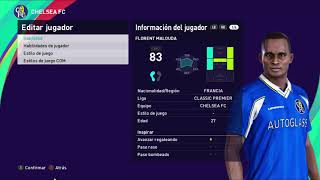 Florent Johan Malouda  PES Clasico Face Bodyamp Stats [upl. by Mathews]