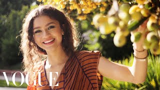 73 Questions With Zendaya  Vogue [upl. by Lletniuq886]