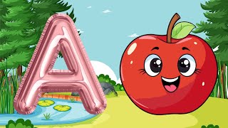 A Apple Song  Inspired By ABC song Gracies Corner  Nursery Rhymes  Kids Songs 42 [upl. by Ennasirk]