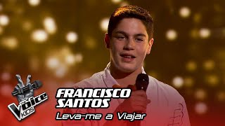 Francisco Santos  quotLevame a Viajarquot  Final  The Voice Kids Portugal [upl. by Fatima248]