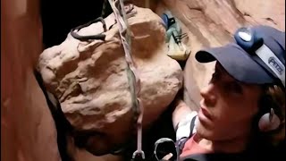 127 hours real footage ￼ [upl. by Jackelyn]