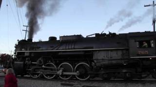 Nickel Plate Road 765 steam locomotive [upl. by Hirz417]