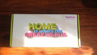 TalkTalk Super Router HG633 Unboxing and Review [upl. by Eifos]