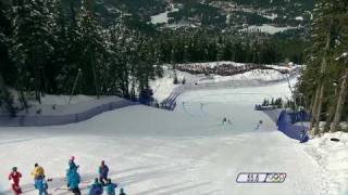 Mens Downhill Alpine Skiing Full Event  Vancouver 2010 Winter Olympics [upl. by Alleb]