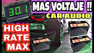 COMO CONECTAR 2 BATERÍAS DE AUTO HIGHRATEMAX JETTA MK3 Manimixvlogs [upl. by Aloz327]