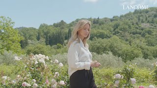 VIRGINIE EFIRA ON A TOUR OF THE DOMAINE DE LA ROSE  By Lancôme [upl. by Lali]