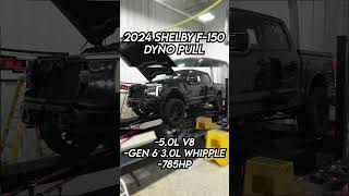 2024 SHELBY F150 DYNO PULL [upl. by Nerin]