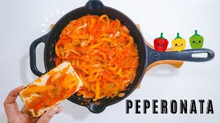 PEPERONATA deliciosa y fácil ¡Siempre querrás hacerla [upl. by Lourie46]