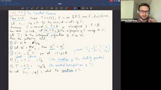 Linear Algebra Lecture 18 Spectral Theorem [upl. by Arretahs304]