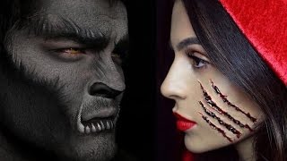 Halloween Makeup Little Red Riding Hood Teni Panosian [upl. by Kliber]