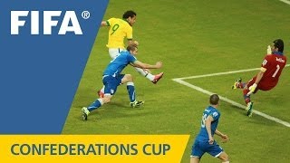 Italy 24 Brazil  FIFA Confederations Cup 2013  Match Highlights [upl. by Ahsinirt479]