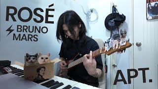 ROSÉ amp Bruno Mars  APT guitar Flex [upl. by Yekciv]