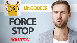 How To Fix LingoDeer App Force Stop  Step By Step [upl. by Emsmus]