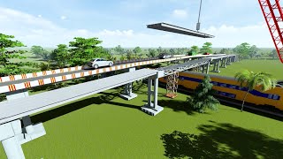 Rajshahi Railway Overpass Construction Sequence [upl. by Gearhart854]